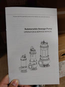 Aiko 3" 415V Sewage Pump 80WQ40-9-2.2 | Model : WP-80WQ40-9-2.2 Sewage Pump Aiko 