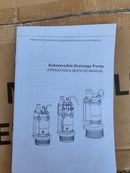 Aiko 3" 5HP 3.7KW 415V Submersible Drainage Pump | Model : KBZ33.7 Submersible Pump Aiko 