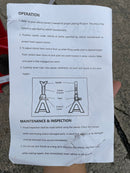 Aiko 3 Ton 42cm Car Jack Stand | Model : JACK-11132 | Sold per Piece , 2Pcs / Box Jack Stand Aiko 