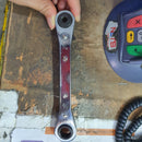 Aiko 3/16" - 9/16" Durable Special Ratchet Wrench | Model : RW-CT123 Ratchet Wrench Aiko 