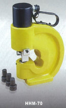 Aiko 35 Ton Hydraulic Busbar Punching Tool for 8mm Iron Sheet (Puncher) | Model : HHM-70 - Aikchinhin