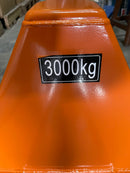 Aiko 3T 550*1150*85MM CBY series Double Nylon Yellow Hand Pallet Truck| Model: PT-CBY3N-550-2 Pallet Truck Aiko 