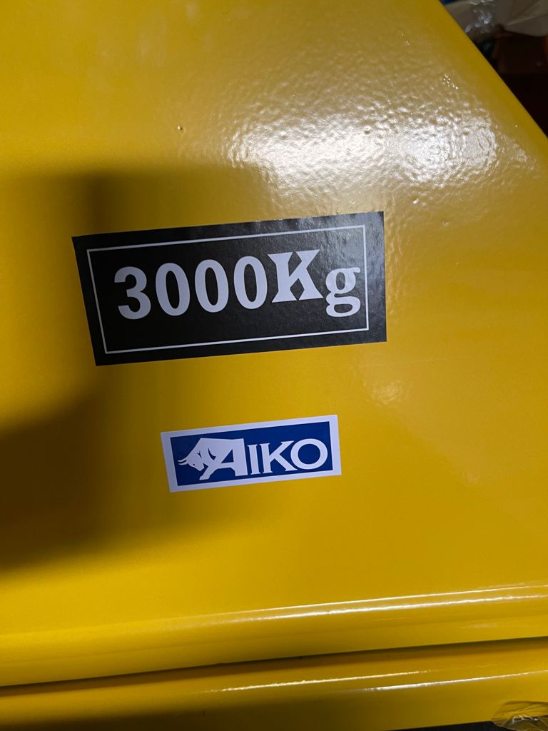 Aiko 3Ton Pallet Truck 685*1220*85Mm Single Nylon Yellow Hand | Model : PT-CBY3N-685 Pallet Truck Aiko 
