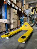 Aiko 3Ton Pallet Truck 685*1220*85Mm Single Nylon Yellow Hand | Model : PT-CBY3N-685 Pallet Truck Aiko 