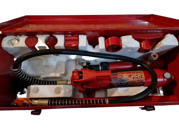 Aiko 4 Ton Portable Hydraulic Car Body Frame Repair Kit (Jack) | Model : JACK-11195 Hydraulic jack Aiko 