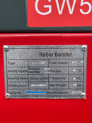 Aiko 415V 40Mm, 4Kw, 4P Rebar Bender | Mode : RBB-GW50BP Rebar Bender Aiko 