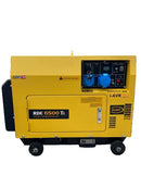 Aiko 4.5kva, 240v , 50hz , 4-stroke Silent Diesel Generator | Model : RDE6500TI Diesel Generator Airstrong 