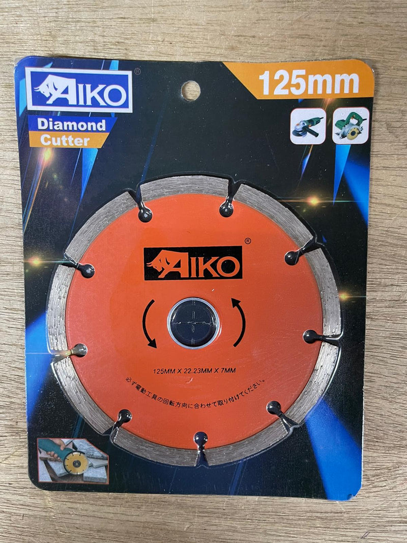 Aiko 5" Diamond Blade (orange) | Model: DB-ADS01-5O Diamond blade Aiko 