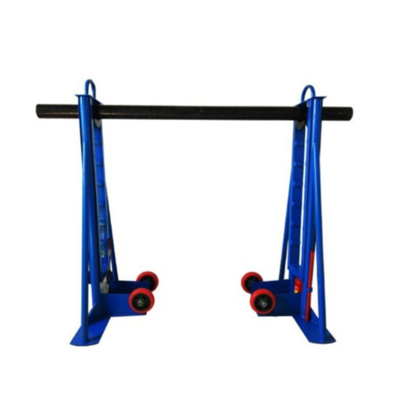 Aiko 5 Ton General Hydraulic Pay Off Device (Cable Stand) (BLUE) | Model : CS-10T Cable Stand Aiko 