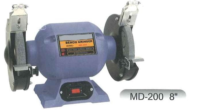 Aiko 8" 1.5Hp 375W Bench Grinder | Model : BG-MD200/100 Bench Grinder Aiko 