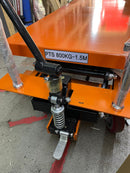 Aiko 800kg , 1500mm Hydraulic Scissor Table Lift Truck | Model : PT-WP800-1.5M Lift Table Aiko 