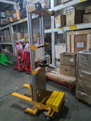 Aiko Aluminium 159kg/3m-3.5m High Lift Stacker With Counter Weight | Model : PT-BC159 Manual Stacker Aiko 