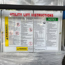 Aiko Aluminium High Lift Stacker 159Kg/3M-3.5M | Model : PT-BR159 Manual Stacker Aiko 