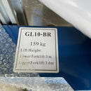 Aiko Aluminium High Lift Stacker 159Kg/3M-3.5M | Model : PT-BR159 Manual Stacker Aiko 