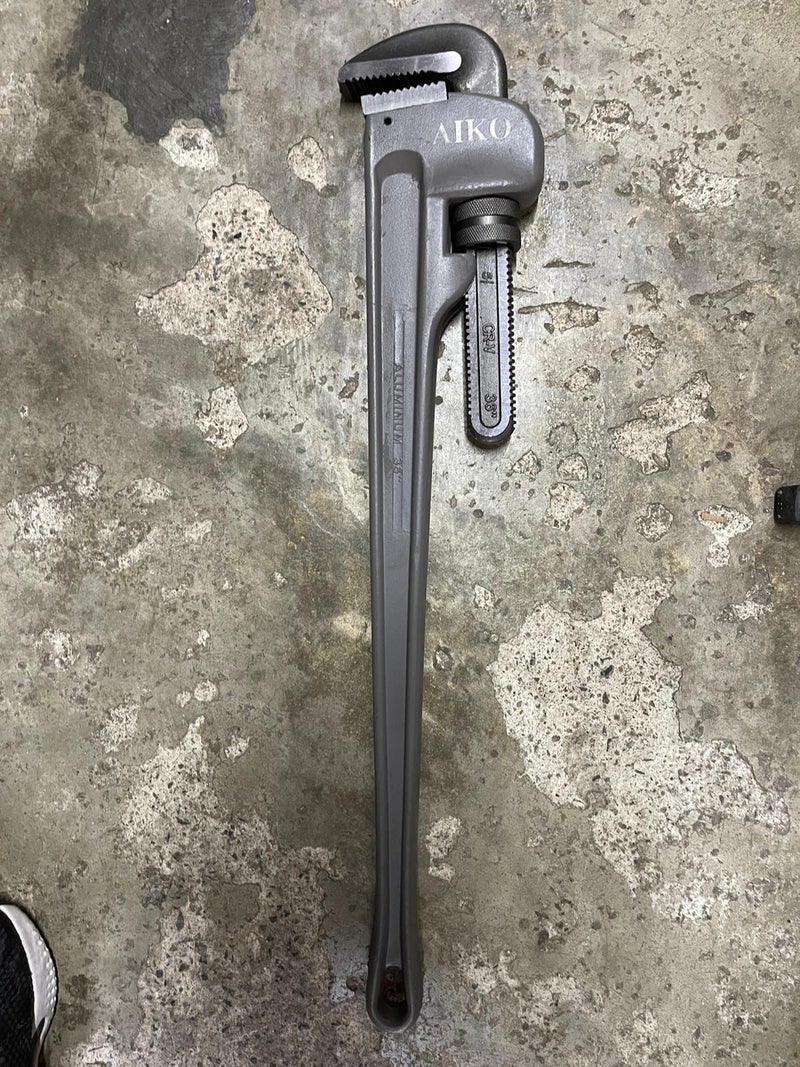 Aiko Aluminum Pipe Wrench CR-V Steel Jaw | Model : PWA-A Aluminum pipe wrench Aiko 