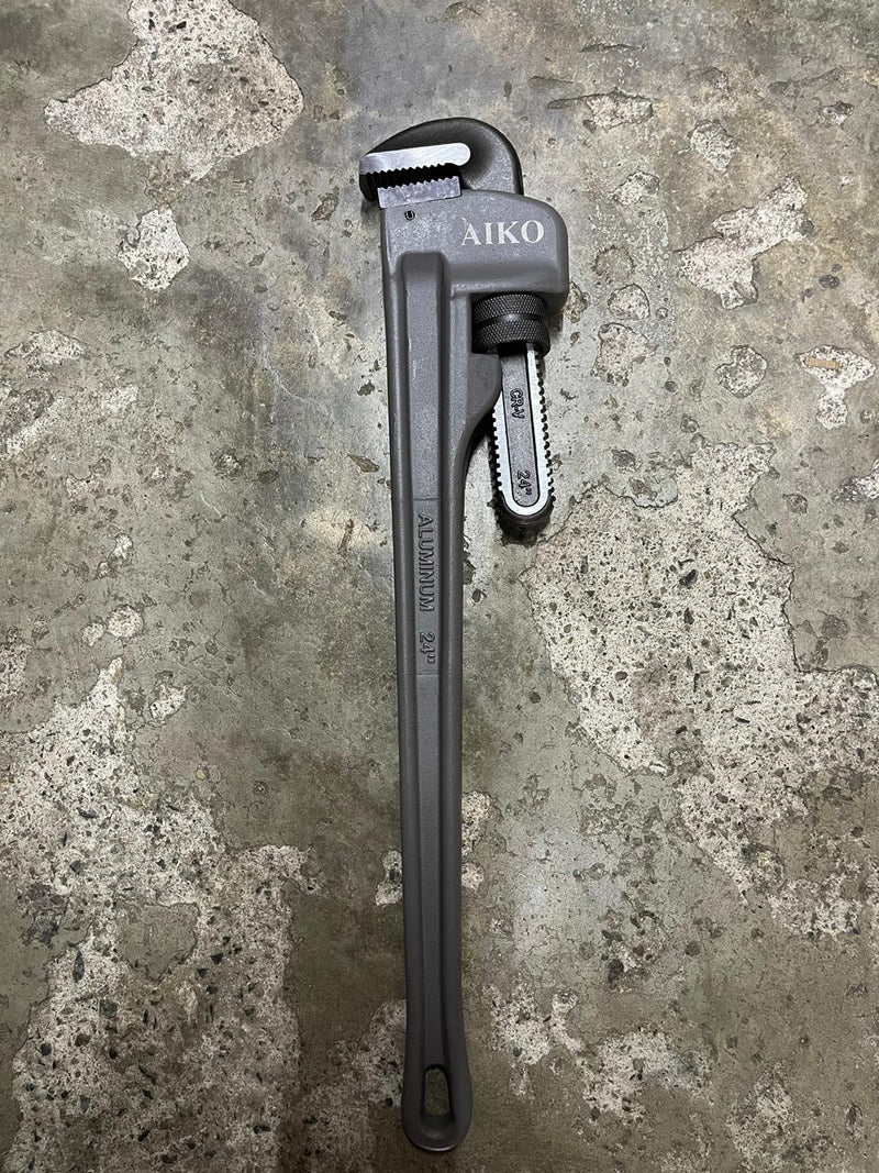 Aiko Aluminum Pipe Wrench CR-V Steel Jaw | Model : PWA-A Aluminum pipe wrench Aiko 