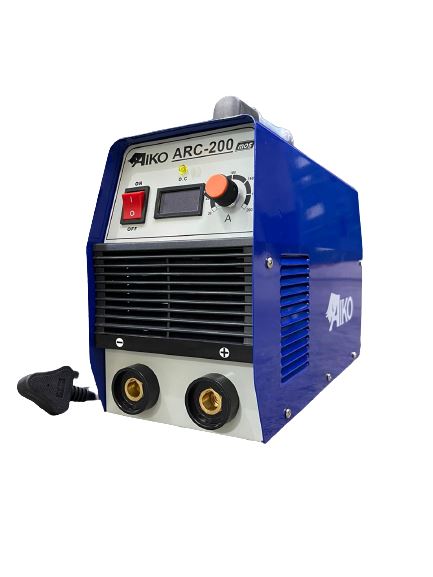 Aiko Arc200 (Mos) Welder 200Amp 230V C/W 3M 25Mm2 Welding Cable & 3M Earth Cable | Model : W-ARC200 ARC Welding Machine Aiko 
