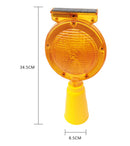 Aiko Barricade Flashing Yellow Light for Cone with Solar | Model : RL-7368 Safety Light Aiko 