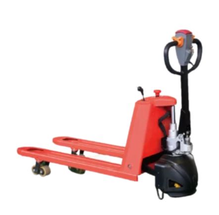 Aiko Battery Pallet Truck 2 T Wide Semi-Electric Red | Model : PT-BCD20J-B Pallet Truck Aiko 