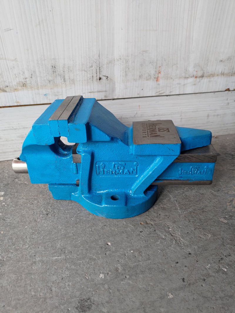 AIKO Bench Vice Fixed Base 100mm With Scale | Model: VISE-GS100-04 Bench Vise Aiko 