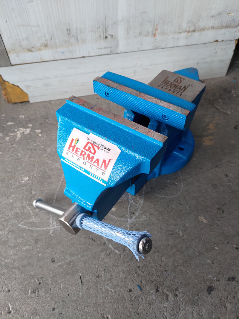 Vice Scale AIKO Bench Vice Fixed Base 150mm With Scale | Model: VISE-GS100-06