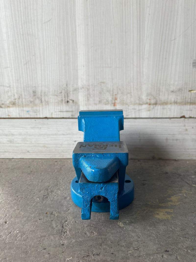 AIKO Bench Vice Fixed Base 80mm With Scale | Model: VISE-GS100-03 Bench Vise Aiko 
