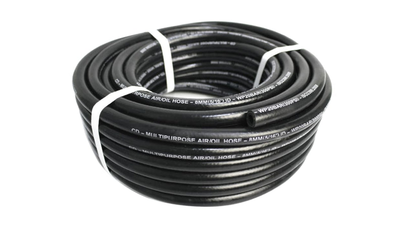 Aiko Black Rubber Air Hose | Model : HOSE-BLK- Black Rubber Aiko 