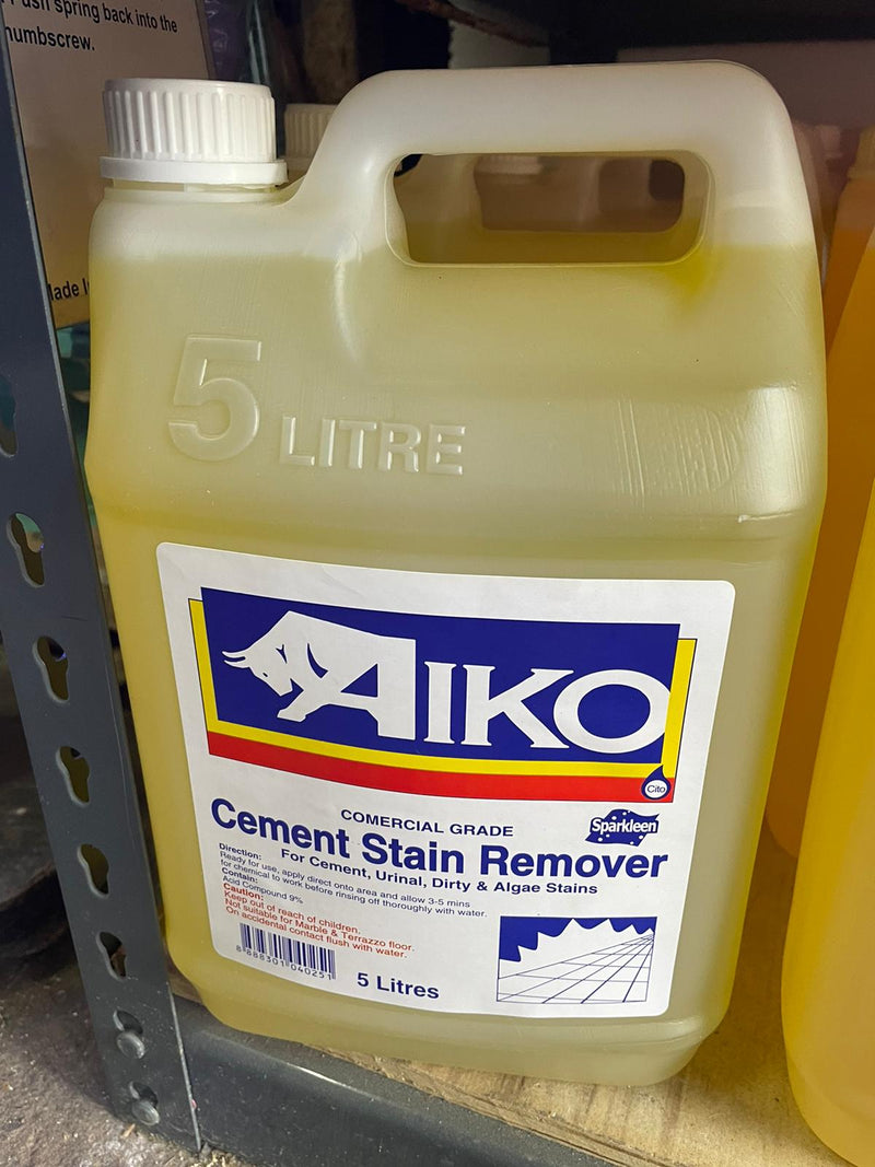 Aiko Cement Remover 5L | Model : ACI-05S Aiko, Sparkleen 