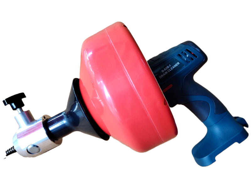 Aiko D-62B Drain Cleaner Machine 14.4V (8mm X 10.7m) Come With Battery & Charger | Model: DC-D62B-08 Drain Cleaner Machine Aiko 