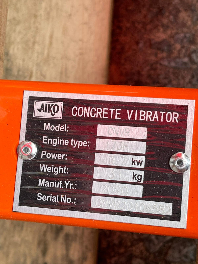Aiko Diesel Concrete Vibrator Engine 173F Come With Fixed Base And Coupling | Model : CV-ZE-4 Vibrator Engine Aiko 