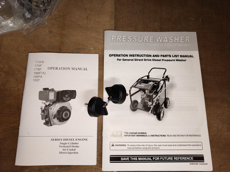 AIKO Diesel Pressure Pump With Gear Box 200 BARS 3WZ-3600JDR | Model: HPW-3WZ-3600JDR Diesel Pressure Pump Aiko 
