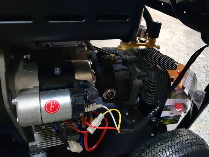AIKO Diesel Pressure Pump With Gear Box 200 BARS 3WZ-3600JDR | Model: HPW-3WZ-3600JDR Diesel Pressure Pump Aiko 