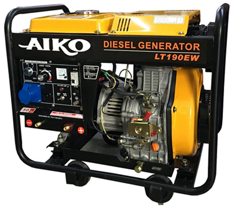 Aiko 2000W Diesel Welding (Welder) Generator | Model : LT-190EW - Aikchinhin
