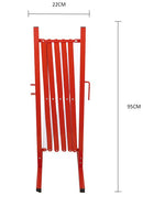 Aiko Expanding Gate 22Cm-2.5M High 95Cm Yellow/Black (With Wheel)