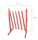 Aiko Expanding Gate 22Cm-2.5M High 95Cm Yellow/Black (Without Wheel)