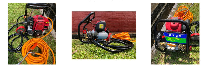 Aiko Gasoline Test Pump With 4 Stroke Honda Engine And 10M Hose | Model : TPP-P768 Test Pump Aiko 