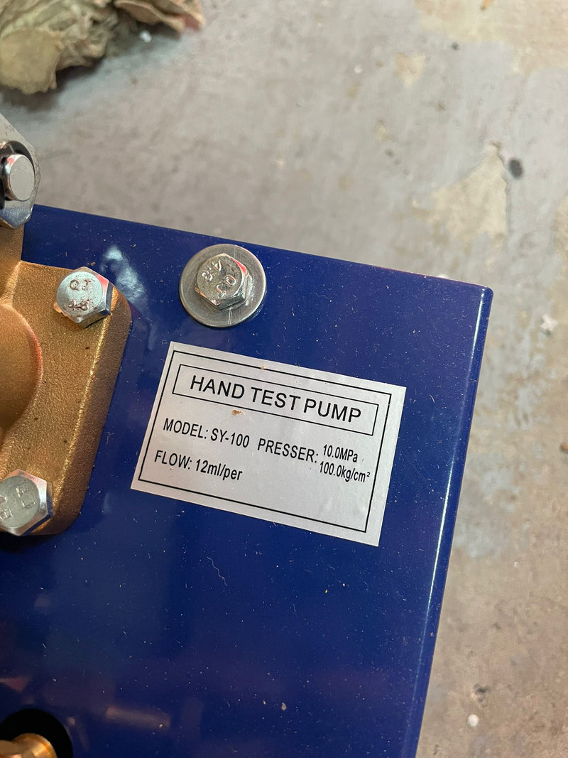 AIKO Hand Pressure Test Pump | Model : TPP-SY100 Pressure Test Pump Aiko 