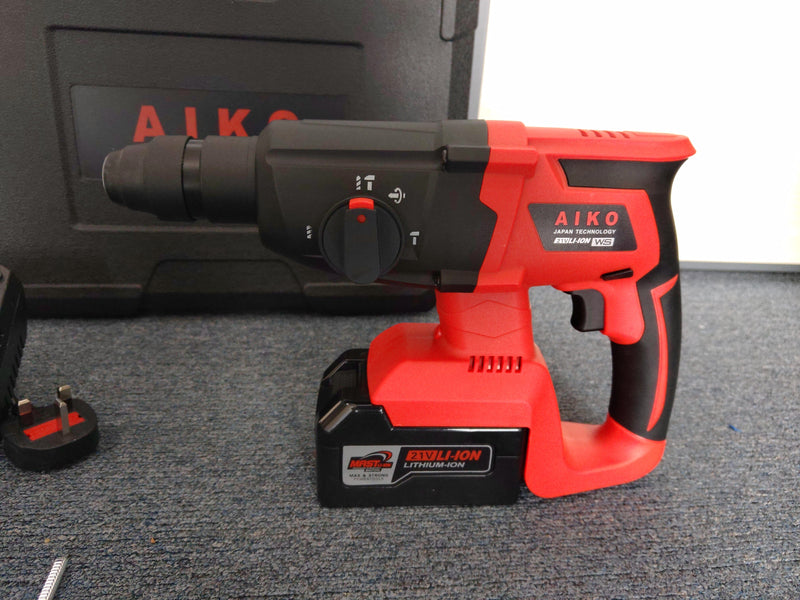 Aiko HBL-2650EC/HR-2650SRE Brushless Cordless Rotary Hammer 21V 50HZ 3000AH | Model: HBL-2650EC Cordless Rotary Hammer Aiko 