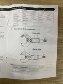 Aiko Hydraulic Cable Cutter | Model : CC-CPC-85C Cable Cutter Aiko 
