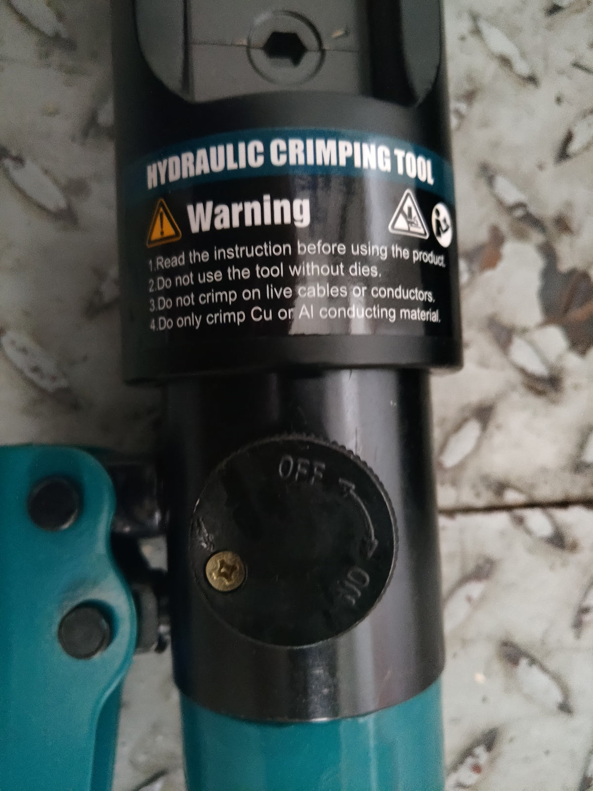 yaber k1 ジャンク品 Aiko Hydraulic Crimping Tool | Model: ZUPPER-YQK-300