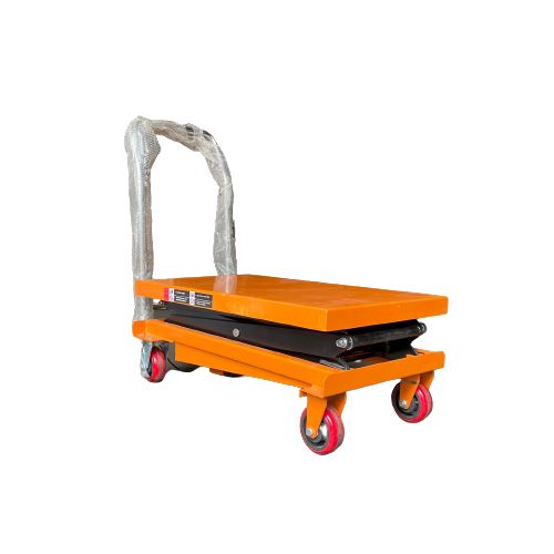 Aiko Hydraulic Scissor Table Lift Truck with 350kg 1.5m (Yellow) | Model : PT-WP350 Lift Table Aiko 