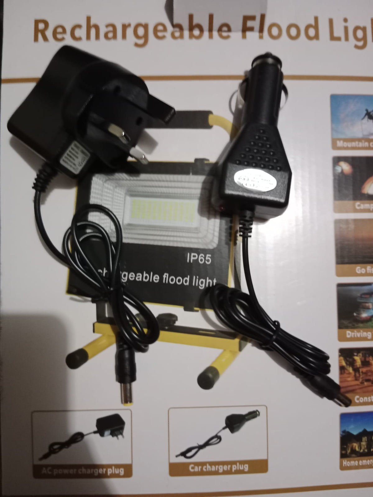 AIKO 50W LED Rechargeable Sport Lamp Flood Light | Model