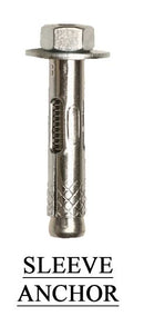 Aiko M12x60MM SS Sleeve Anchor | Model : SA-SS-A1260 Sleeve Anchor Aiko 