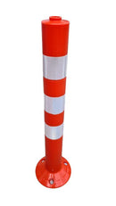 Aiko Plastic Flexible Bollard For Tractor With Magnetic Base | Model : CONE-7204-M Safety Cone Aiko 