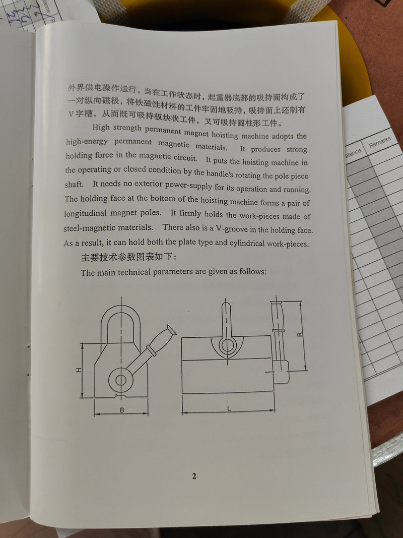 Aiko Q21-1 Lifting Magnetic 1 Ton | Model: ML-Q21 Aikchinhin 