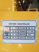 Aiko Road Roller 6Hp 550Kg CF178F Air-Cooled Diesel Engine (Mikasa Green) | Model : SVR-550 Road Roller Aiko 