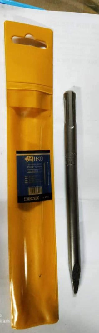 Aiko SDS Plus Bull Point (Cold Chisel) Point/Flat | Model : BP-10 | Length : 160mm or 250mm | Type : Flat or Bullpoint SDS Plus Bull Point Aiko 