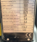 Aiko Self-Propelled Eletrical Pallet Truck 1.5T (Red) | Model : PT-AIKO1531 Self-Propelled Eletrical Pallet Aiko 