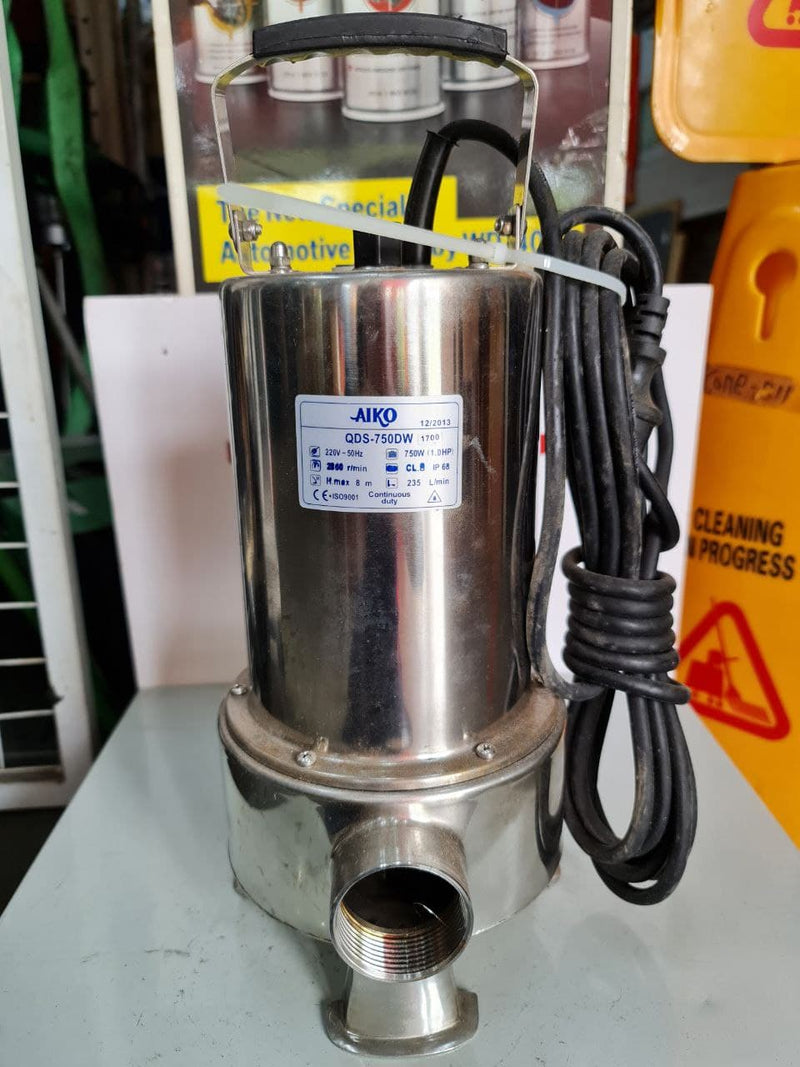 Aiko Stainless Steel Submersible Pump | Model : WP-QDS-750DW SS Submersible Pump Aiko 
