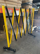 AIKO Steel Expandable Barricade with Wheel | Model : GATE-7615- Steel Expandable Barricade Aiko 